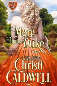 Book Cover for More Than a Duke by Christi Caldwell
