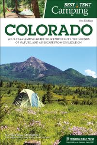 Book Cover for Best Tent Camping Colorado by Monica Parpal Stockbridge