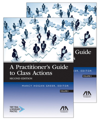 Book Cover for A Practitioner's Guide to Class Actions by American Bar Association