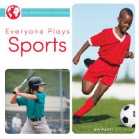 Book Cover for Everyone Plays Sports by Amy Popalis