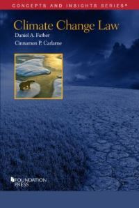 Book Cover for Climate Change Law by Daniel A Farber, Cinnamon Piñon Carlarne