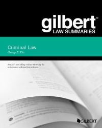 Book Cover for Gilbert Law Summary on Criminal Law by George E Dix