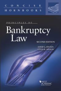 Book Cover for Principles of Bankruptcy Law by David G. Epstein, Steve H. Nickles