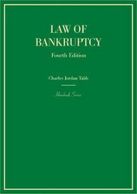 Book Cover for The Law of Bankruptcy by Charles Jordan Tabb