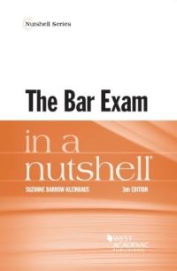 Book Cover for The Bar Exam in a Nutshell by Suzanne DarrowKleinhaus