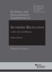 Book Cover for Problem and Documentary Supplement to Securities Regulation by Thomas Lee Hazen, Thomas Lee Hazen