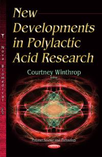 Book Cover for New Developments in Polylactic Acid Research by Courtney Winthrop