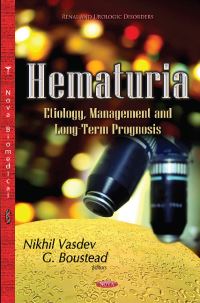 Book Cover for Hematuria by Nikhil Vasdev, G Boustead