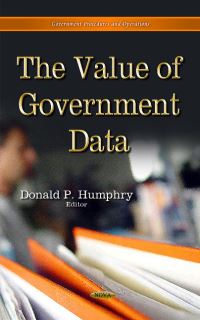 Book Cover for The Value of Government Data by Donald P Humphry