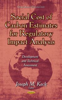 Book Cover for Social Cost of Carbon Estimates for Regulatory Impact Analysis by Joseph M Keck