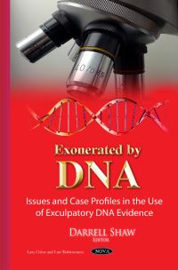 Book Cover for Exonerated by DNA by Darrell Shaw