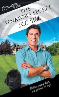 Book Cover for The Senator's Secret by K C Wells, Copyright Paperback Collection Library of Congress