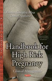 Book Cover for Handbook for High Risk Pregnancy by Ernesto GonzálezMesa, Daniel Abehsera