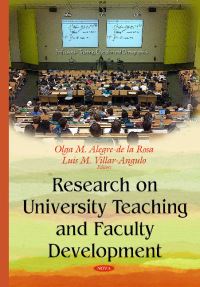 Book Cover for Research on University Teaching and Faculty Development by Olga María Alegre de la Rosa, Luis Miguel Villar Angulo