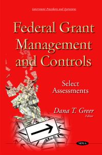 Book Cover for Federal Grant Management and Controls by Dana T Greer