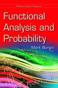 Book Cover for Functional Analysis and Probability by M S Burgin