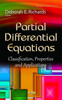 Book Cover for Partial Differential Equations by Deborah E Richards