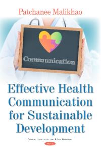 Book Cover for Effective Health Communication for Sustainable Development by Patchanee Malikhao