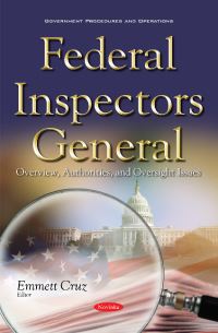 Book Cover for Federal Inspectors General by Emmett Cruz