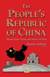 Book Cover for The People's Republic of China by Priscilla Robinson