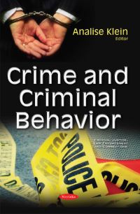 Book Cover for Crime and Criminal Behavior by Analise Klein