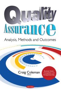 Book Cover for Quality Assurance by Craig Coleman