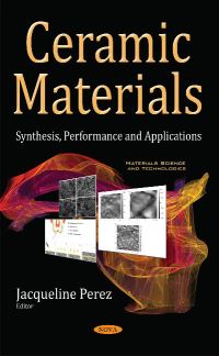 Book Cover for Ceramic Materials by Jacqueline Perez