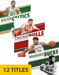 Book Cover for NBA All-Time Greats (Set of 12). Hardcover by Brendan Flynn