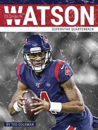 Book Cover for Deshaun Watson. Hardcover by Ted Coleman