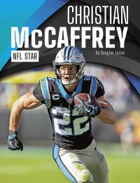 Book Cover for Christian McCaffrey Hardcover by Douglas Lynne