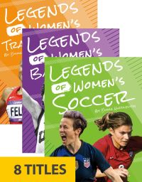 Book Cover for Legends of Women's Sports (Set of 8). Hardcover by 