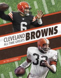 Book Cover for Cleveland Browns All-Time Greats by Ted Coleman