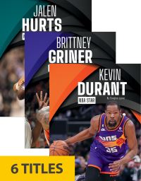 Book Cover for Pro Sports Stars Set 2 (Set of 6) by Douglas Lynne