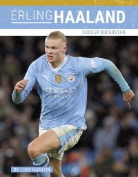 Book Cover for Erling Haaland Paperback by Luke Hanlon
