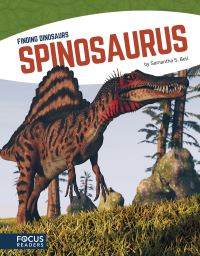Book Cover for Spinosaurus by Samantha Bell