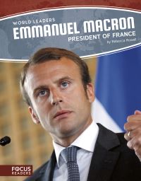 Book Cover for Emmanuel Macron by Rebecca Rowell