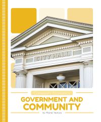 Book Cover for Government and Community by Marne Ventura