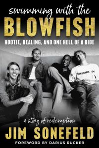 Book Cover for Swimming With the Blowfish by Jim Sonefeld