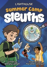 Book Cover for Summer Camp Sleuths. Paperback by Bethany Latham