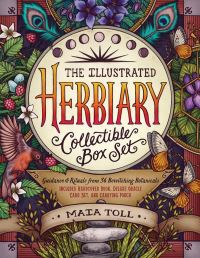 Book Cover for The Illustrated Herbiary Collectible Box Set by Maia Toll