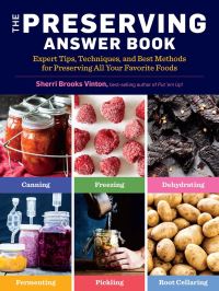 Book Cover for The Preserving Answer Book by Sherri Brooks Vinton