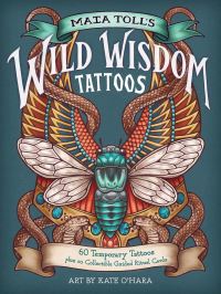 Book Cover for Maia Toll's Wild Wisdom Tattoos by Maia Toll