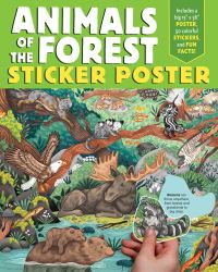 Book Cover for Animals of the Forest Sticker Poster by Editors of Storey Publishing