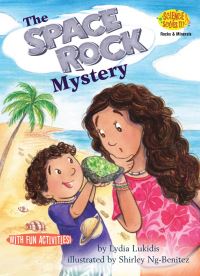 Book Cover for The Space Rock Mystery by Lydia Lukidis