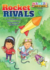 Book Cover for Rocket Rivals by Lisa Harkrader