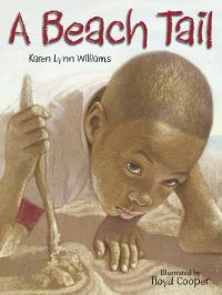 Book Cover for A Beach Tail by Karen Lynn Williams