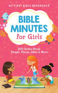 Book Cover for Bible Minutes for Girls by Barbour Publishing