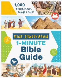 Book Cover for Kids' Illustrated 1-Minute Bible Guide by Jean Fischer