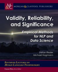 Book Cover for Validity, Reliability, and Significance by Stefan Riezler, Michael Hagmann
