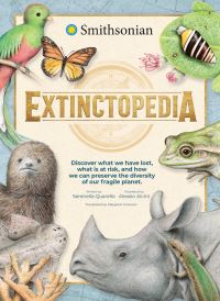 Book Cover for Extinctopedia by Serenella Quarello, Serenella Quarello, Smithsonian Institution